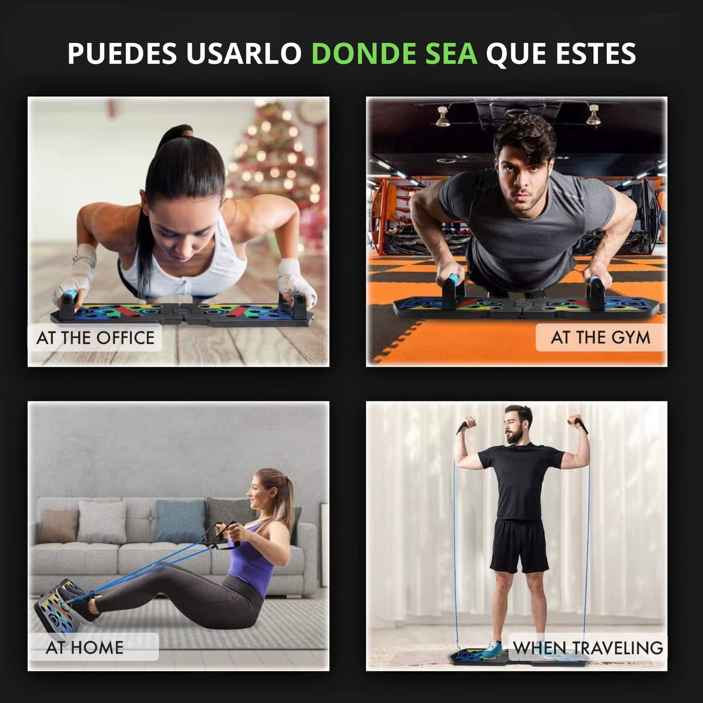 Functional push-up board